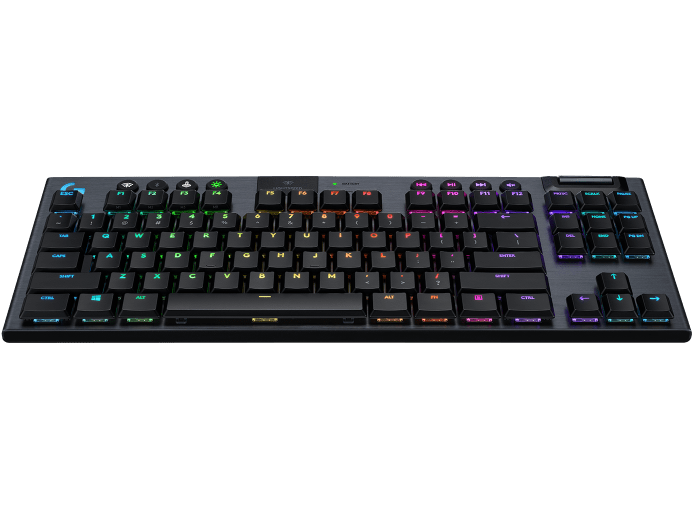 Logitech G913 TKL Lightspeed Wireless Mechanical Low Profile Lightsync RGB Advanced Wireless & Bluetooth - Clicky Logitech G913 TKL Lightspeed Wireless Mechanical Low Profile Lightsync RGB Advanced Wireless & Bluetooth - Clicky